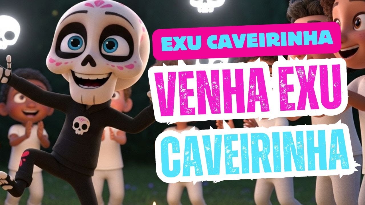 AMIGO CAVEIRINHA 💀 PONTO DE EXU MIRIM CAVERINHA | Umbanda s&oacute; para Baixinhos #pontosdeumbanda
