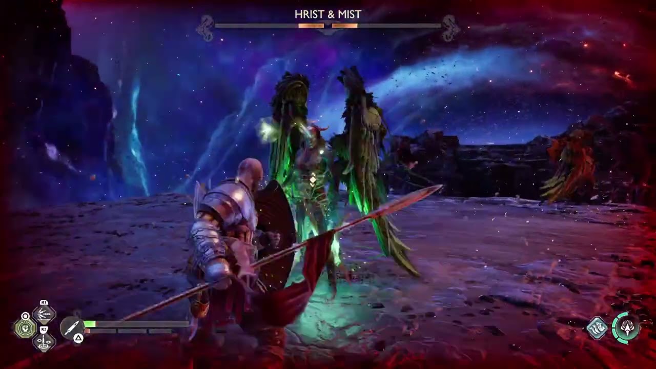 God of War Ragnarok Hrist & Mist Bossfight