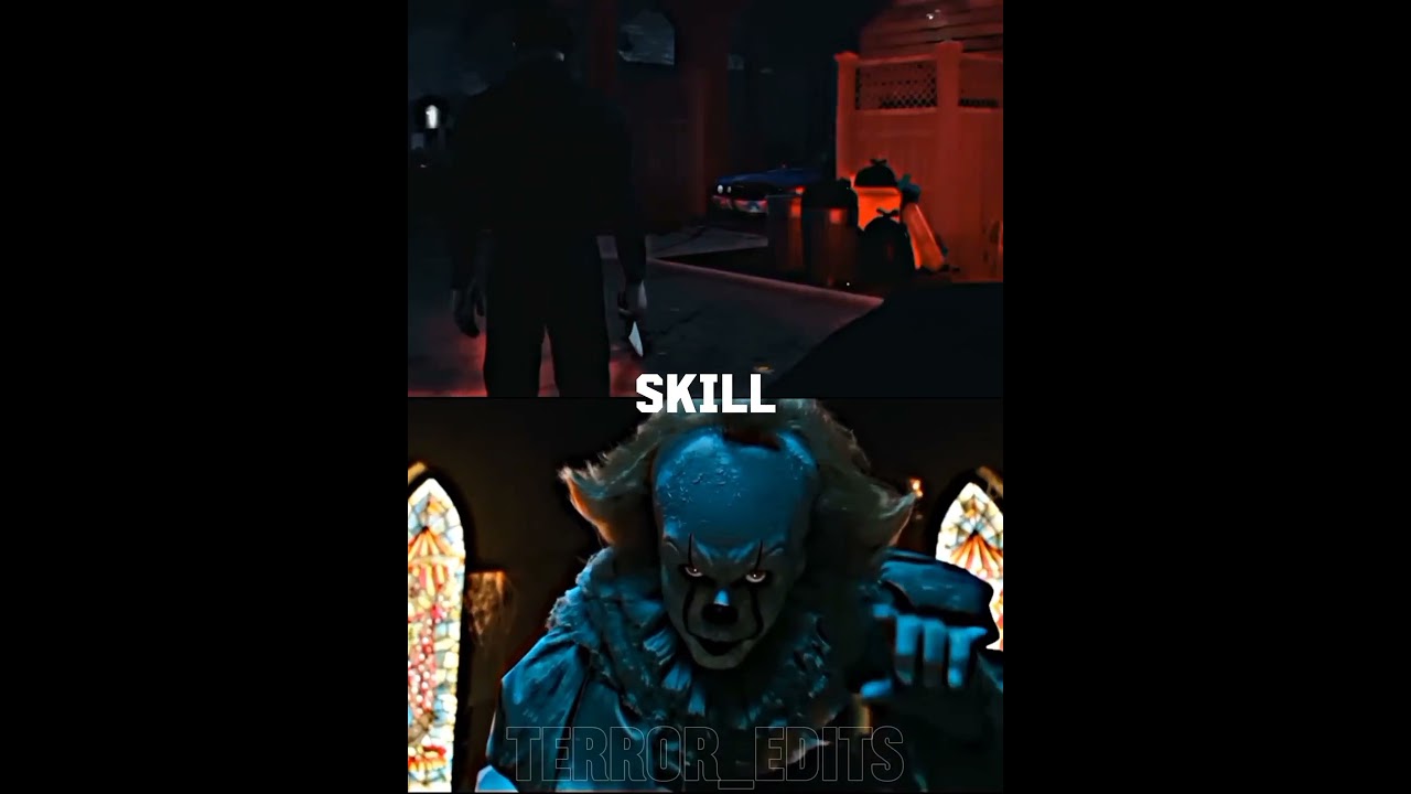 Michael Myers(dbd)vs Pennywise(it)#shorts