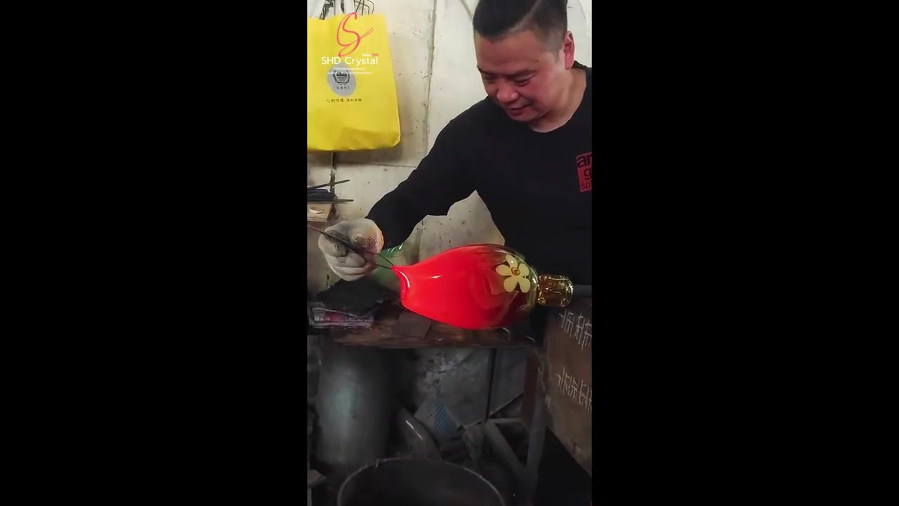 Glass Vase Production Process Step by Step