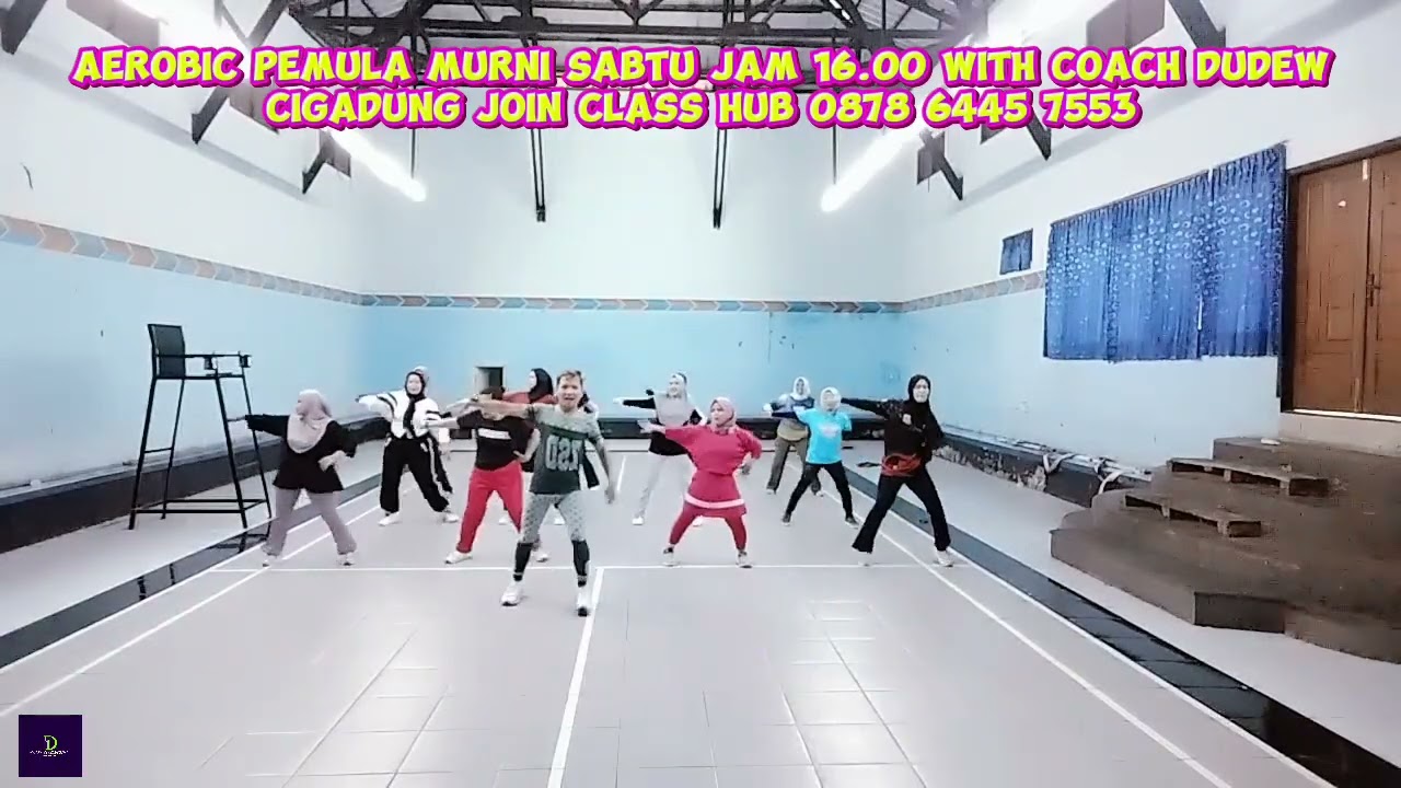 AEROBIC PEMULA/SAHABAT DUDEW KUNINGAN/COACH DUDEW/SENAM KREASI/CIGADUNG KUNINGAN