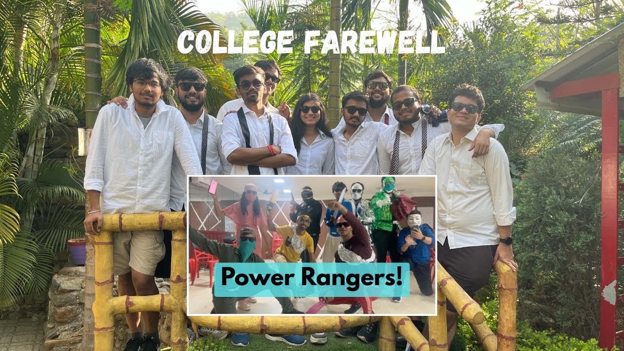 IIT Dhanbad Farewell Vlog | Power Rangers Edition ⚡ | Nostalgia ✨