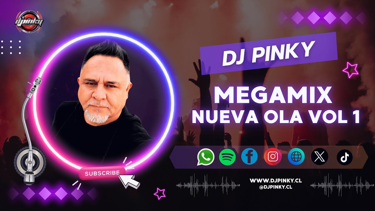 NUEVA OLA CHILENA MEGAMIX DJPINKY CHILE  1280 720