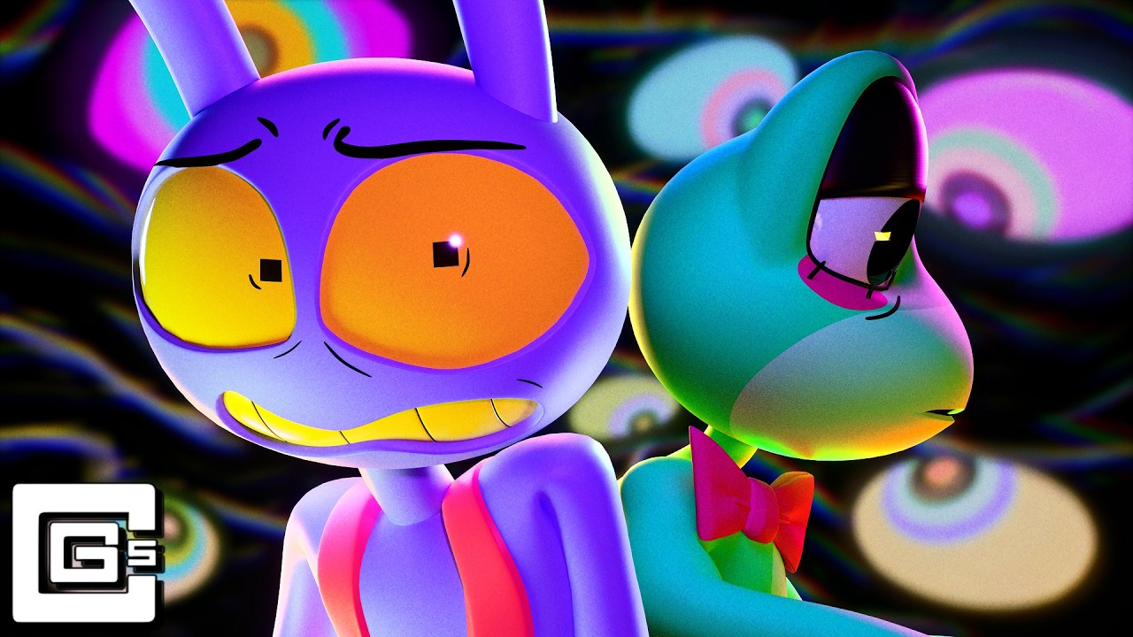 CG5 - Not Supposed To Love Me [Ode to JAX] (The Amazing Digital Circus Song Animation)