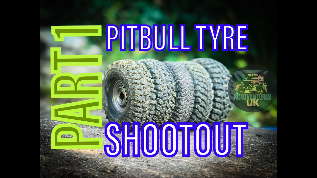 pitbull RC crawler tyre tests comparison video