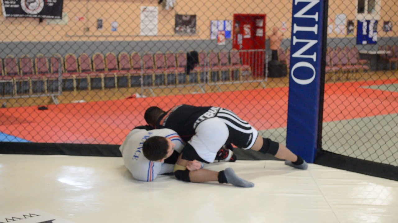 Single leg defense variation, against the cage ..