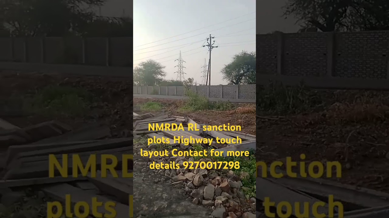 NMRDA RL sanction plots Highway touch layout #plots #realestate #investmentproperty #trendingshorts