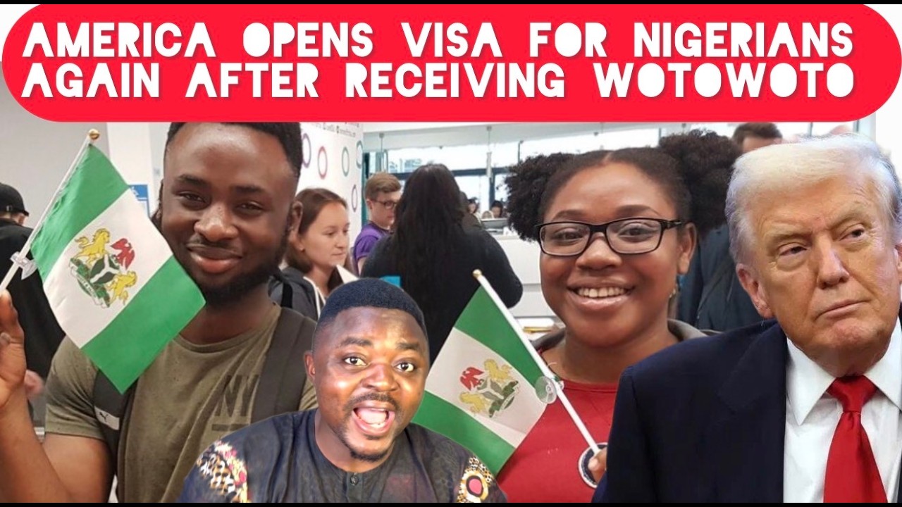 America Starts Giving Visa to Nigerians After Receiving WOTOWOTO from the Nigerian Government