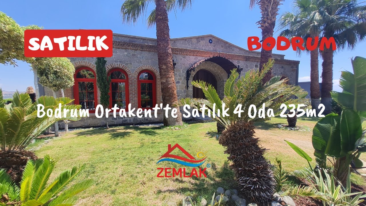 BODRUM'DA SATILIK DENİZ MANZARALI REZİDANS (Bodrum'da Satılık Rezidans)