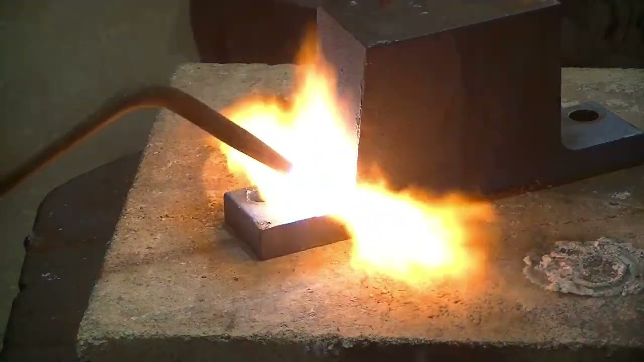 Repairing Cracked Cast Iron with Brass Brazing