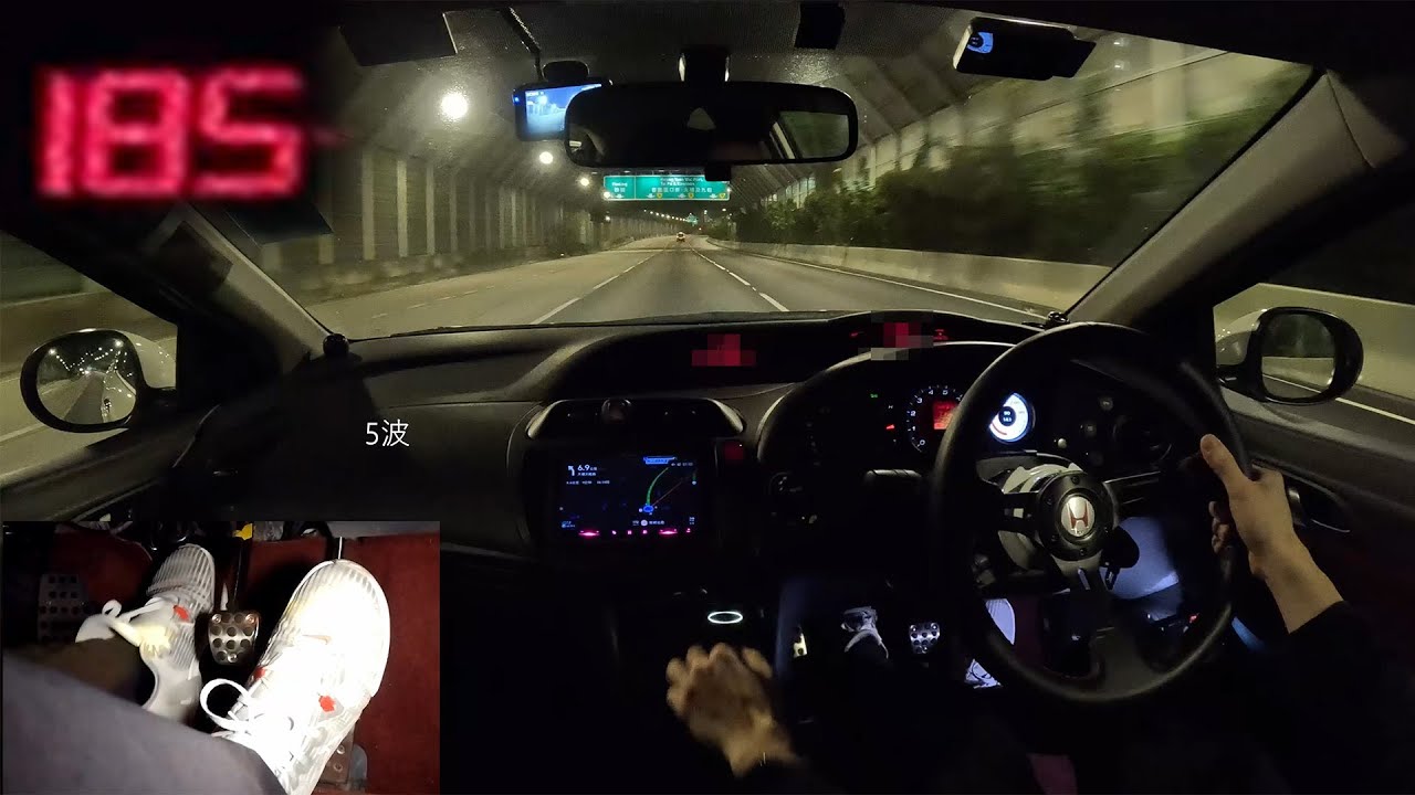 [FN2 4K POV/ASMR] 屯門番大埔，深夜暢遊新界環迴公路｜Honda Civic Type R Euro FN2