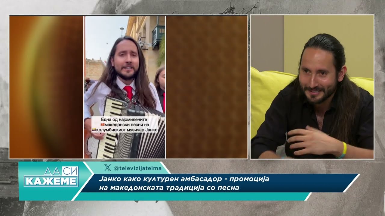 Да си кажеме - МУЗИЧКО ПАТУВАЊЕ НА ЈАНКО ОД КОЛУМБИЈА