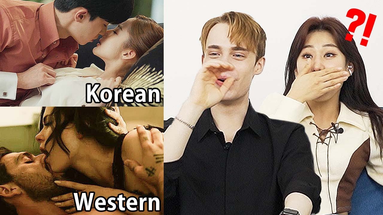 Western VS Korean Love Scene Difference?!