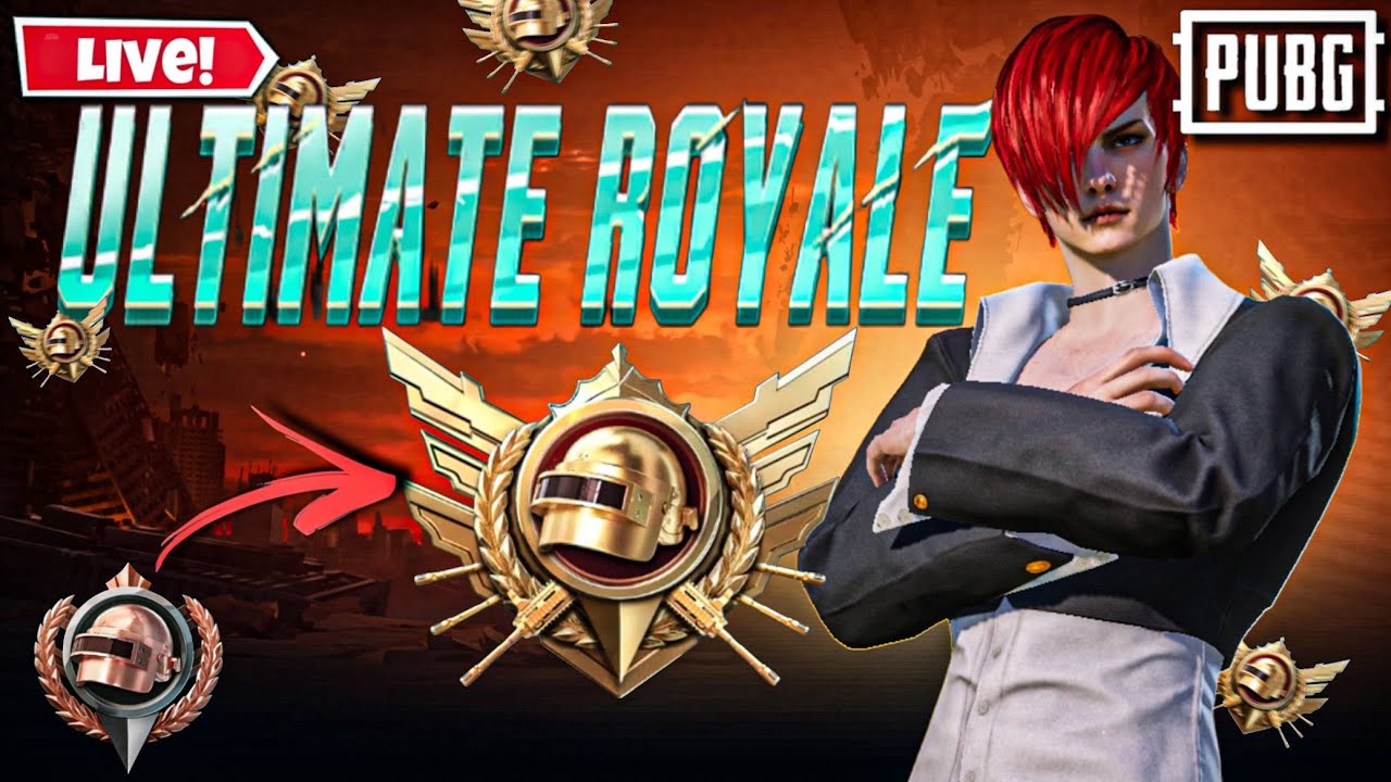 😍THE KING OF FIGHTERS IN ULTIMATE ROYALE | PUBG MOBILE LIVE NOW🔴