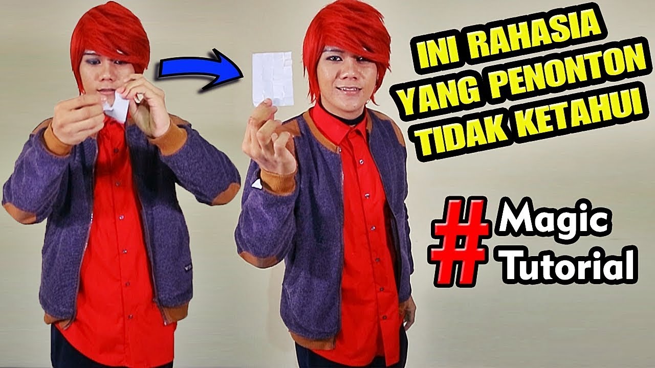 Begini RAHASIA Kertas Sobek Jadi Utuh Lagi. #MagicTutorial