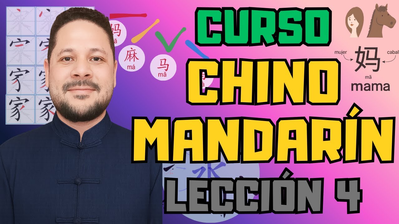 Curso de Chino Mandarín Completo desde Cero: Lección 4 | Aprende Chino | saludar presentarse chino