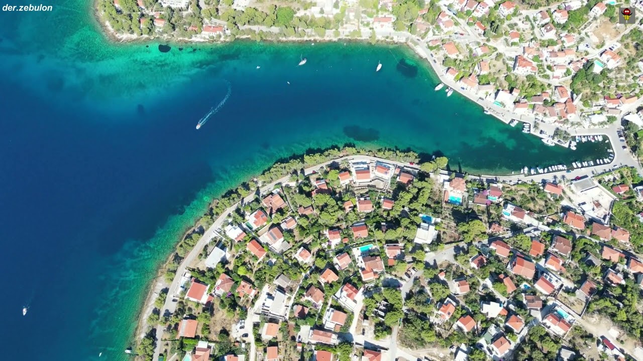 DJI Mini 3 pro - mein erster Flug - Splitska, Insel Brač / Kroatien