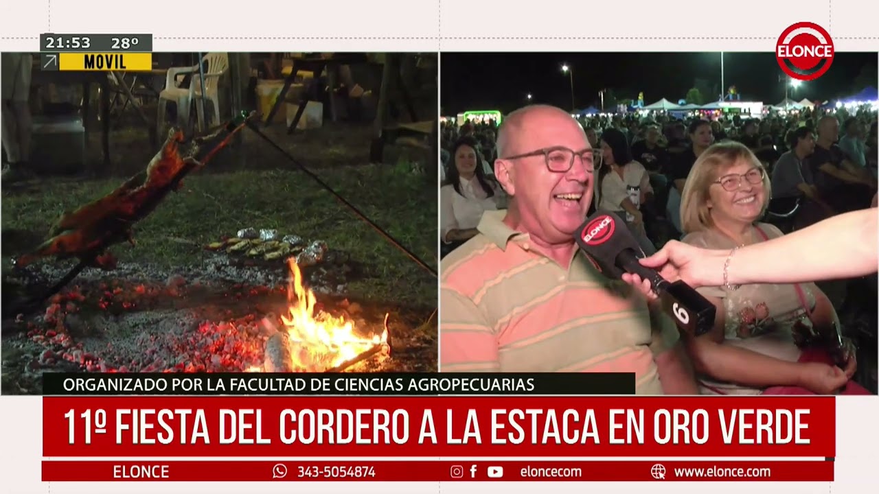 El público acompaña la 11º Fiesta del Cordero a la Estaca en Oro Verde