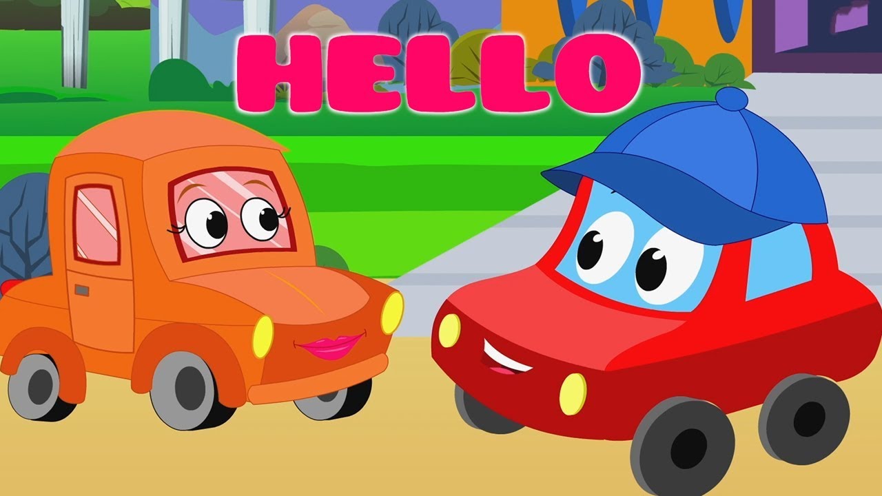 Hallo lied | Reime f&uuml;r Kinder | Vorschul Lieder | Nursery Songs | Kids Learn | Hello Song For Kids