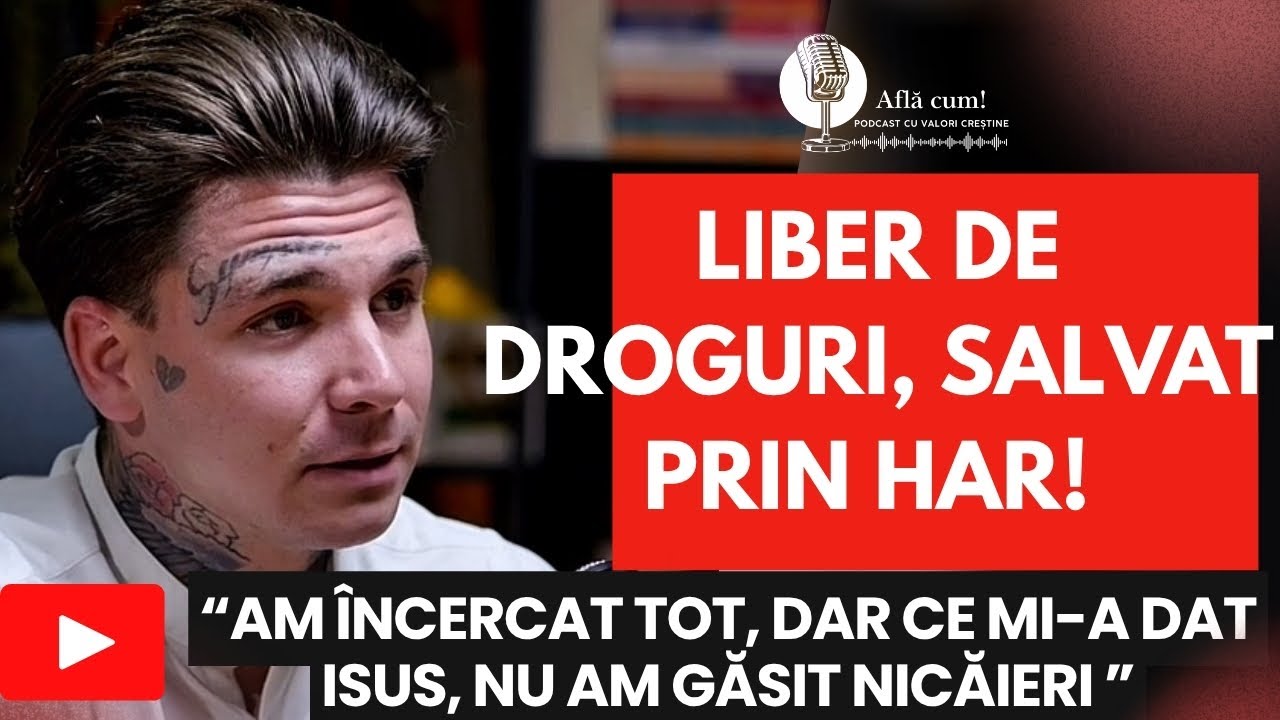 Azi trăiește, datorită Harului lui Dumnezeu. Află povestea lui Sebastian Petruț.