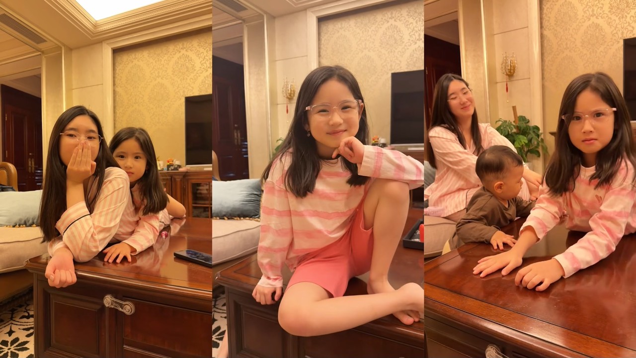 老公不在家，俄罗斯母女三人讨论怎么过生日！