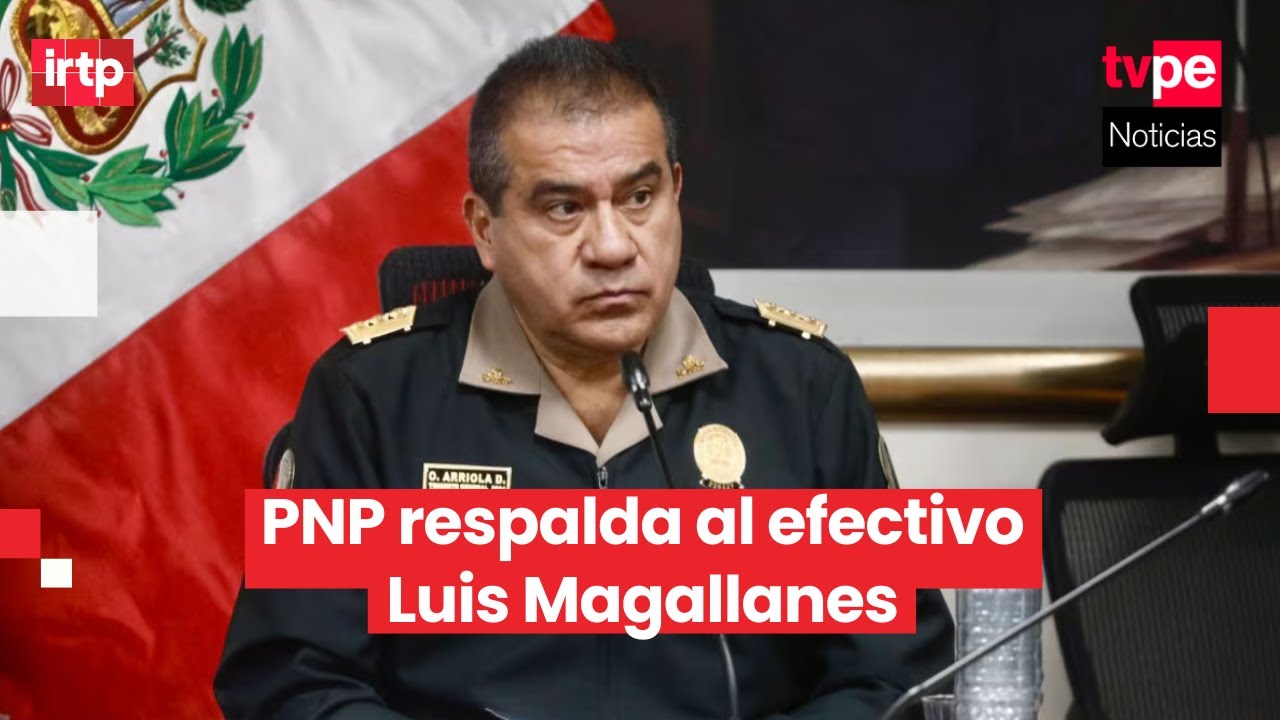 Comandante general de la PNP respalda a efectivo investigado por muerte de Eduardo Ruiz