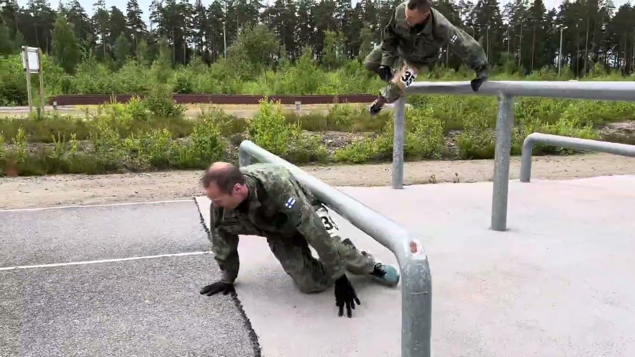 Obstacle course, CISOR 2025 Säkylä - team FIN5