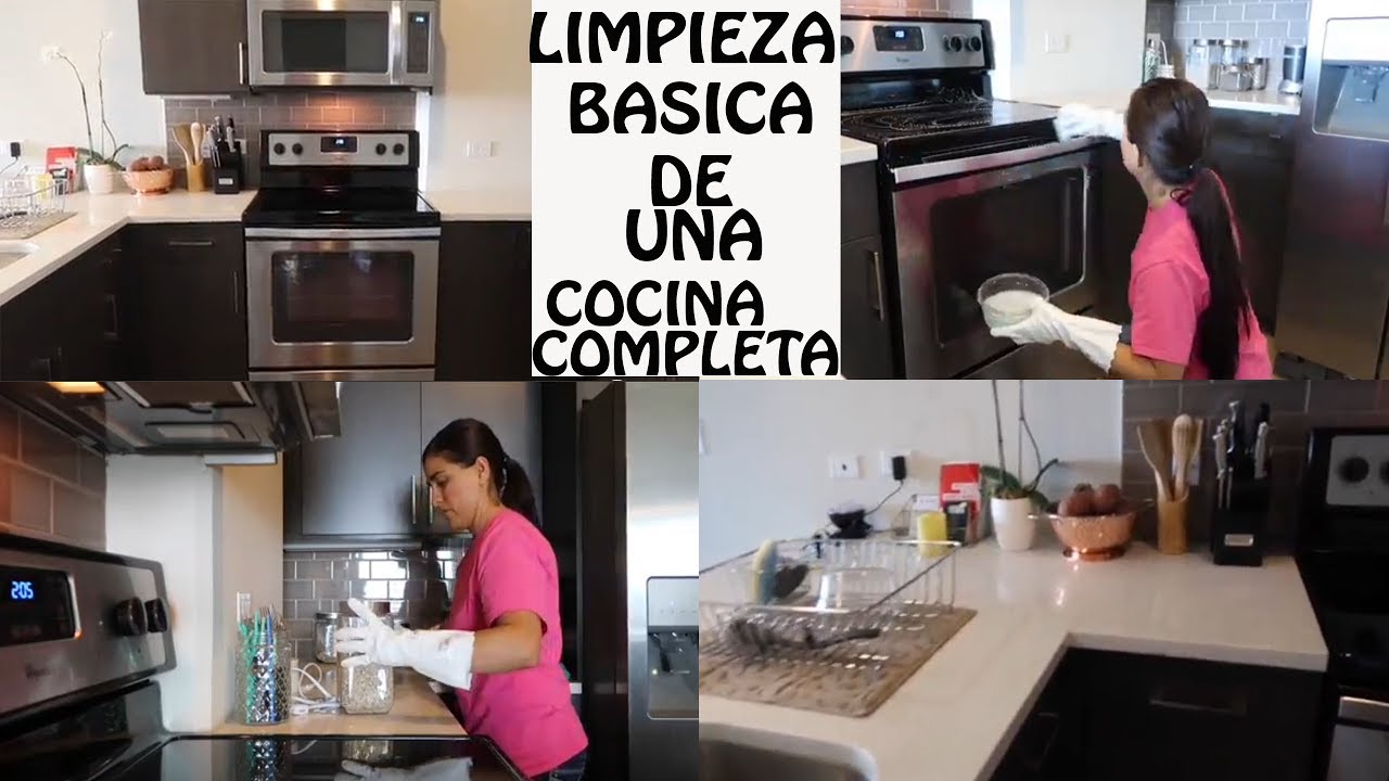 Rapidito de Limpieza: Como limpio una cocina bajo limpieza basica??