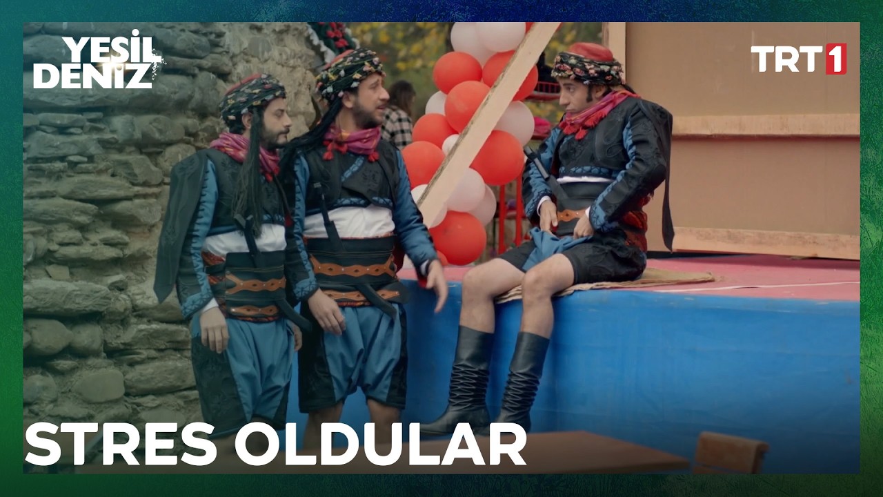 Oyuna çıkmaktan korkuyorlar! - Yeşil Deniz Özel Sahneler