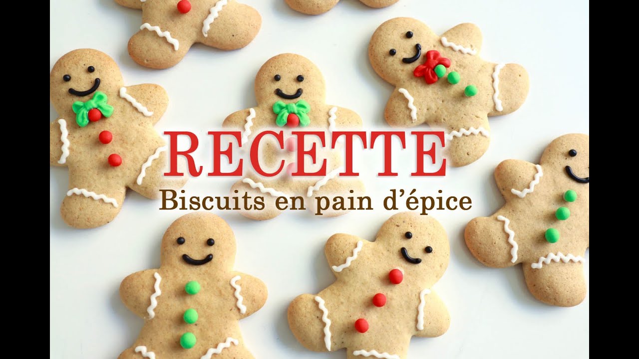 🎄 BISCUITS MOELLEUX AU PAIN D'ÉPICES Recette Facile et Rapide de Bonhommes en Pain d'Épice pour Noël