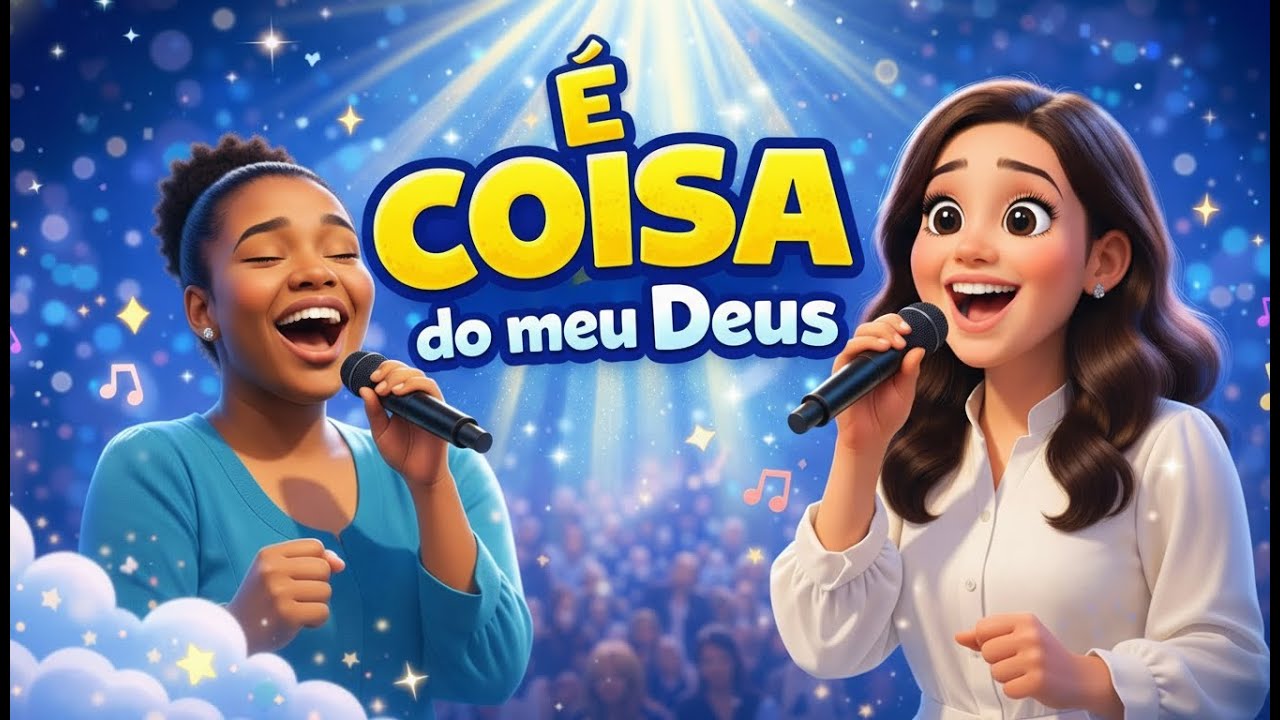 É Coisa do Meu Deus! 🙌🎶 | Música Infantil Cristã | Canal Kids