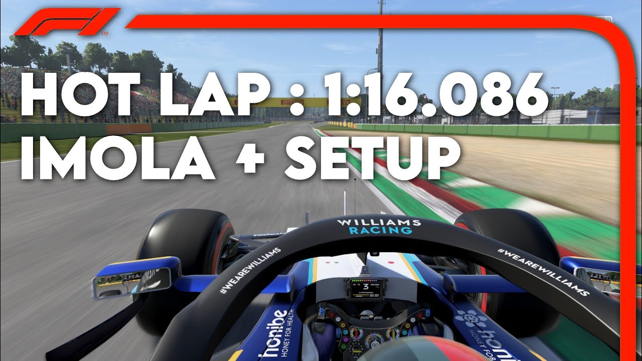 F1 2021 - IMOLA - VOLTA R&Aacute;PIDA - 1:16.086 + SETUP (PT-BR) 1080p 60fps - Xbox One