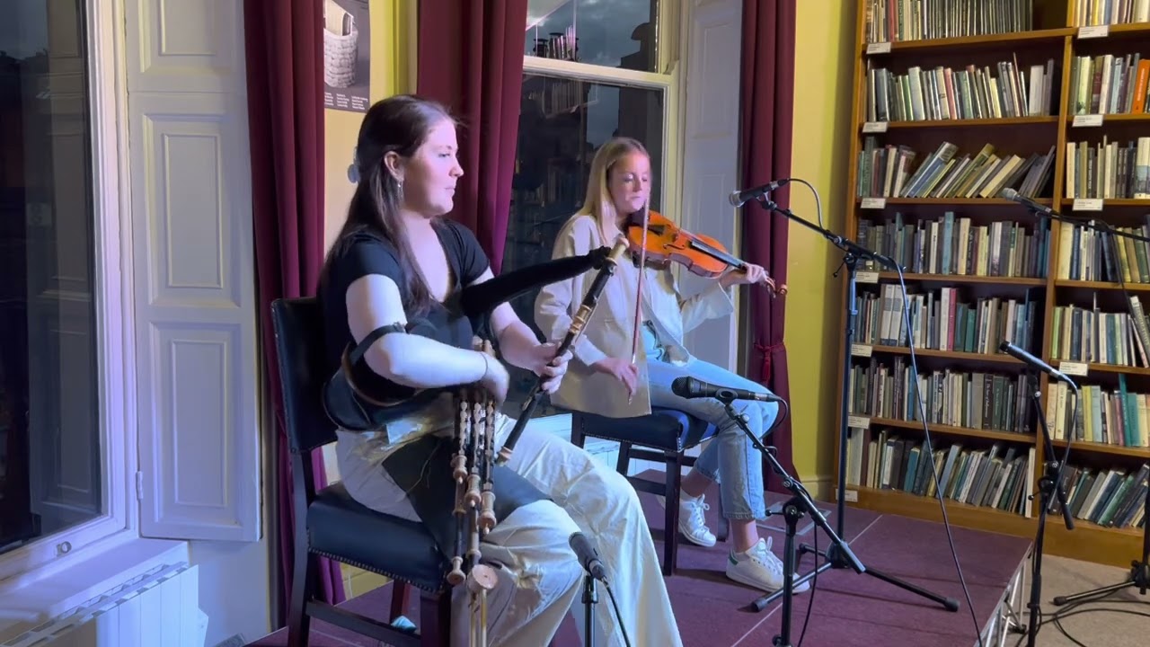 A set of Jigs, Sorcha Ní Scolaí and Ellen Potts, Culture Night in the ITMA, September 2022