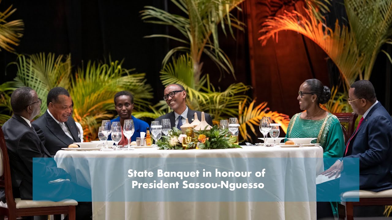 State Banquet in honour of President Sassou-Nguesso