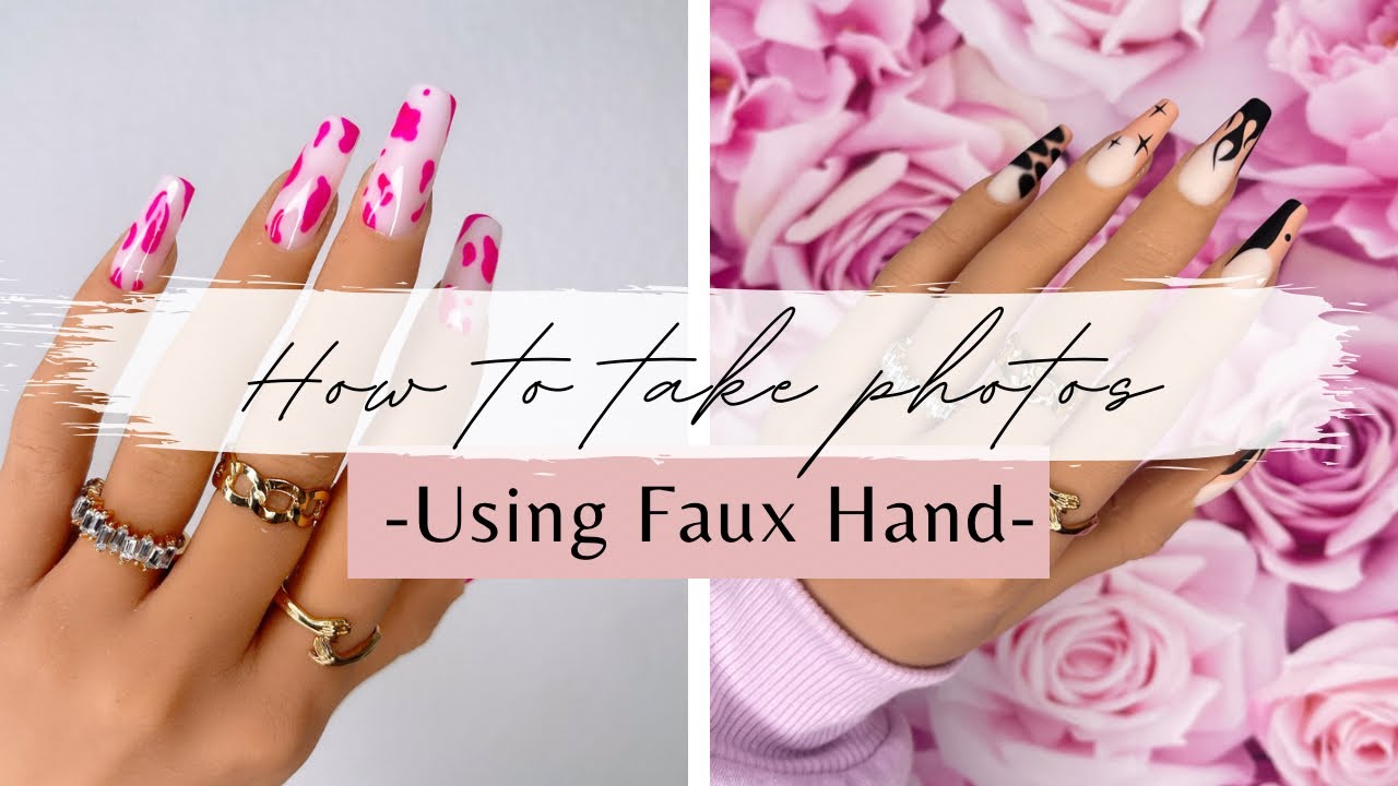 How to take photos with a faux hand | Product Photos | Presson Nail Photos