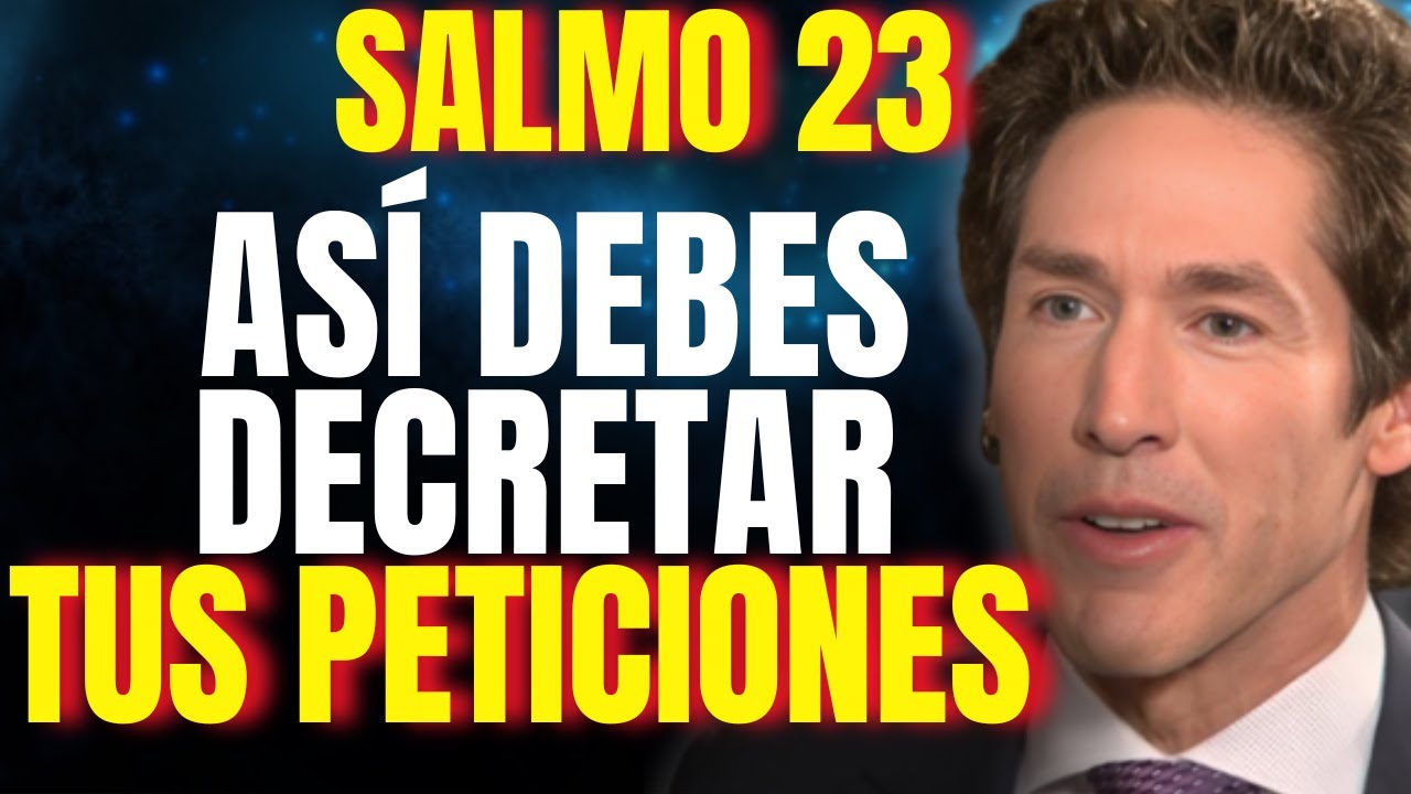 SALMO 23: PROFETIZA Y DECLARA TU MILAGRO SOBRENATURAL EN 7 DÍAS
