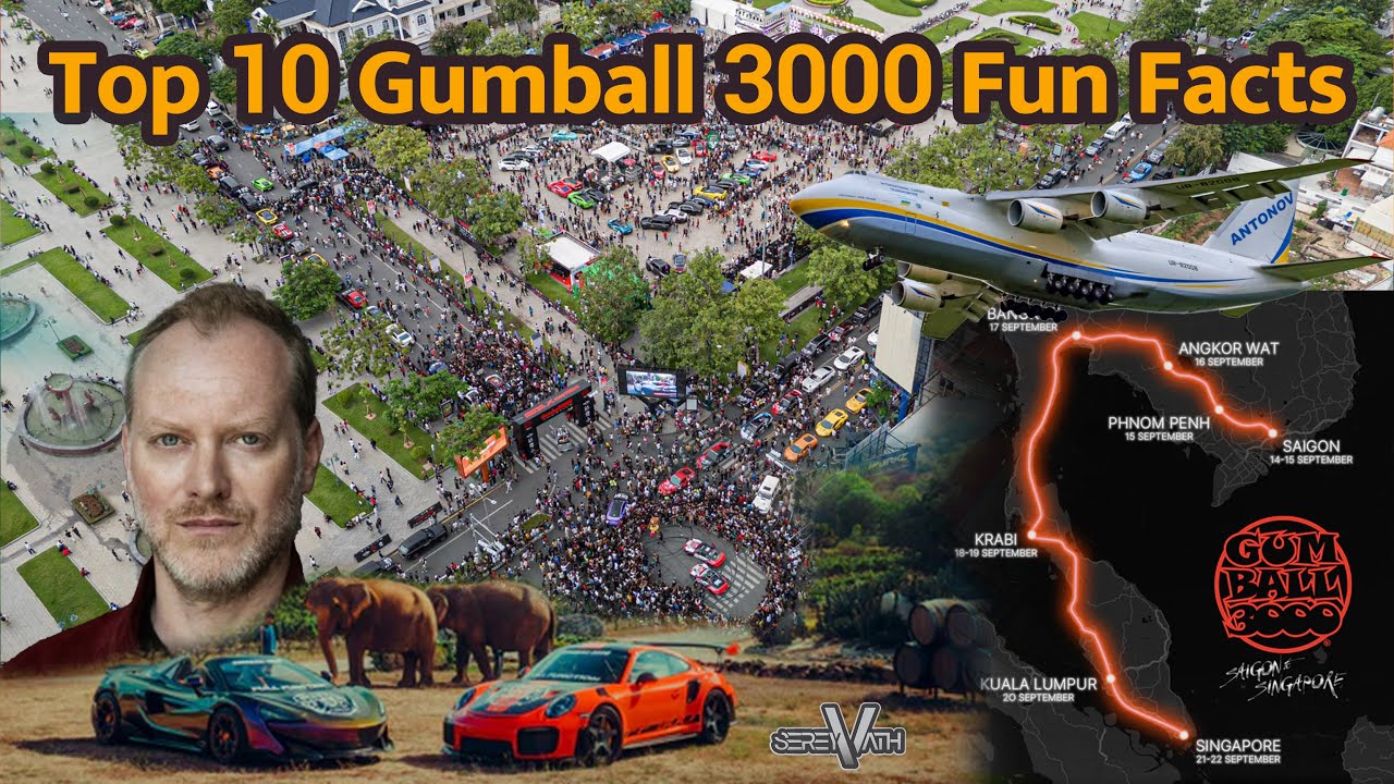 Top 10 Gumball 3000 Fun Facts | GUMBALL3000