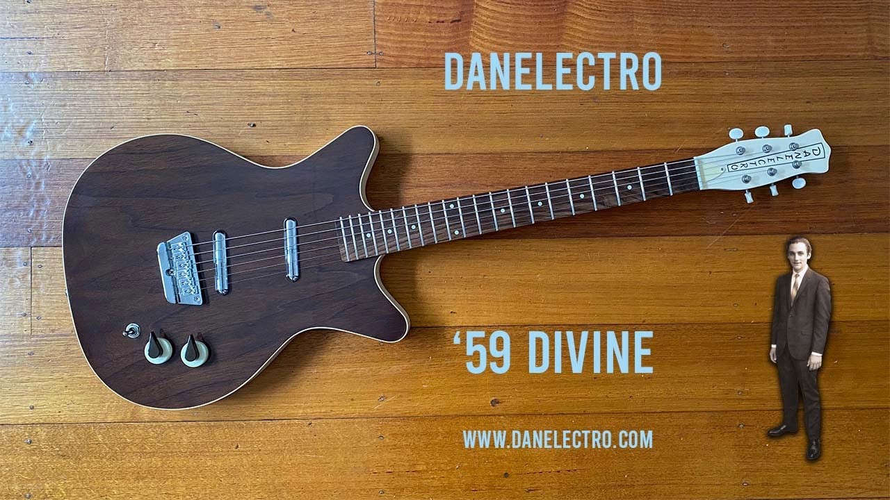 Danelectro: '59 DIVINE - Walnut