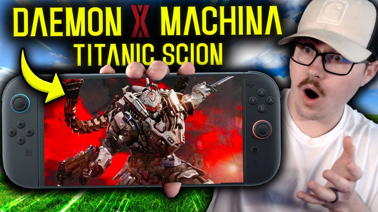 Я ИГРАЛ В Daemon X Machina НА РАННИХ СТАРШИХ СТУДИЯХ на Switch 2... ХОРОША ЛИ ОНА?