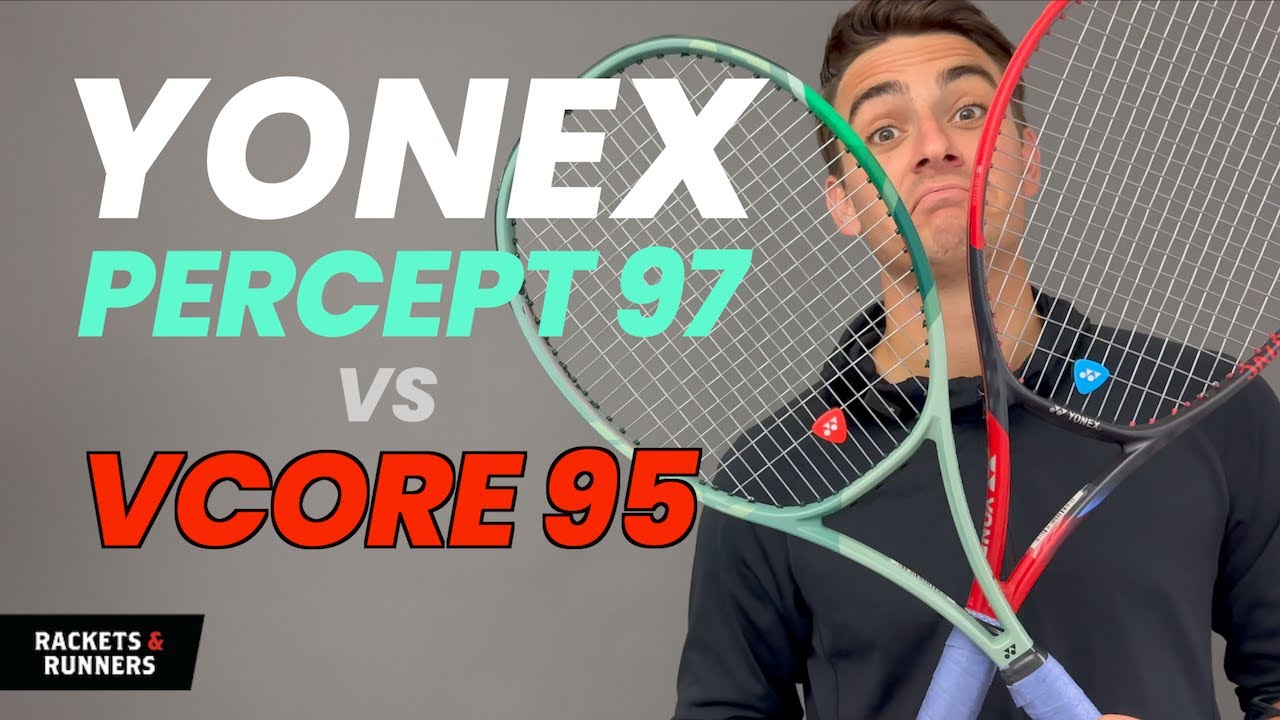 Это две ЛУЧШИЕ ракетки Yonex с контролем удара? Yonex Percept 97 против Vcore 95 | Ракетки и бегунки