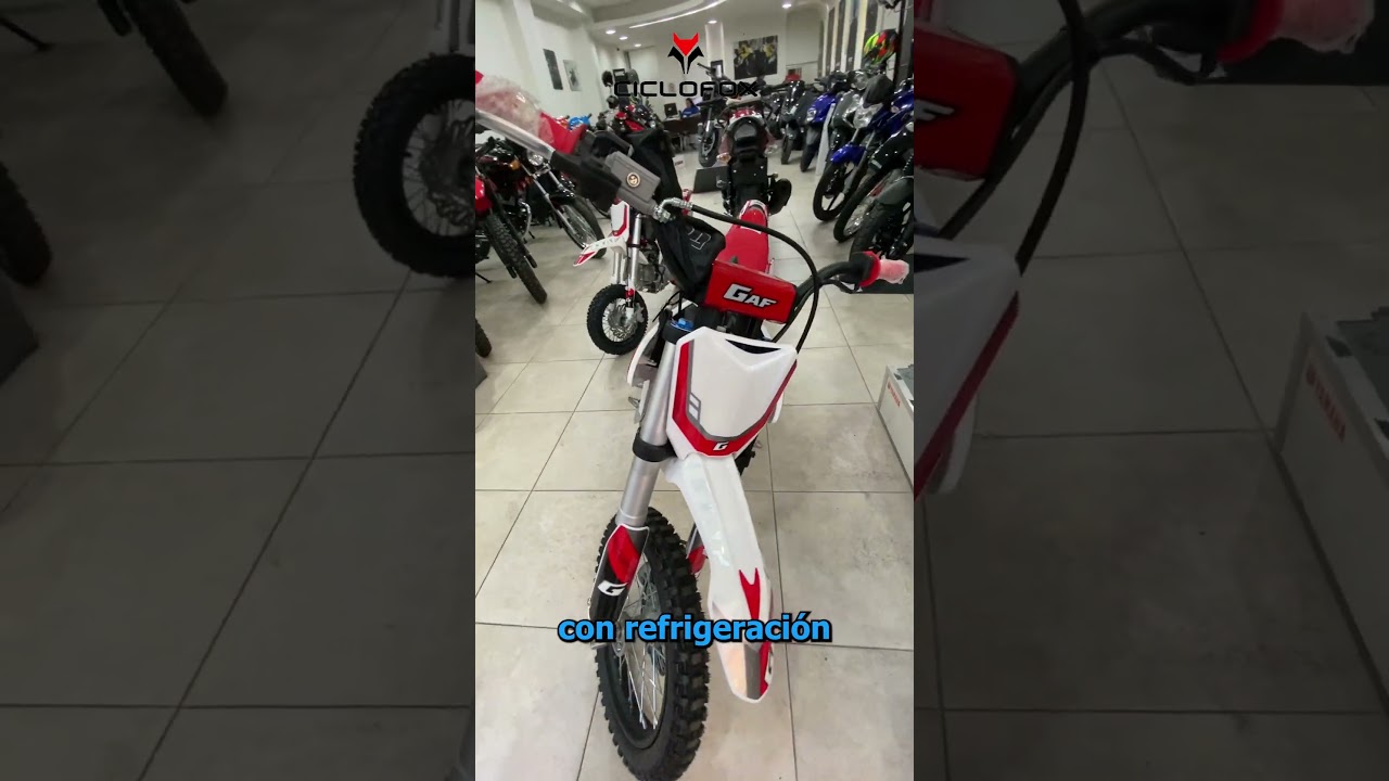 Conoc&egrave; la linea de motos GAF