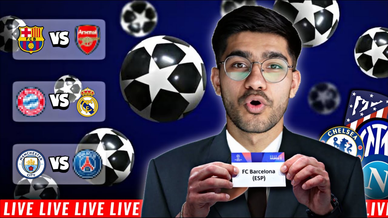 UEFA CHAMPIONS LEAGUE DRAW 2025/26 LIVE REACTION