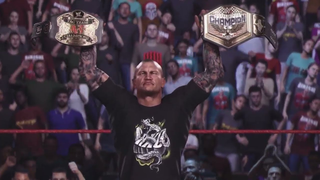 WWE 2K25 Randy Orton Vs The Rock Iron Man Match