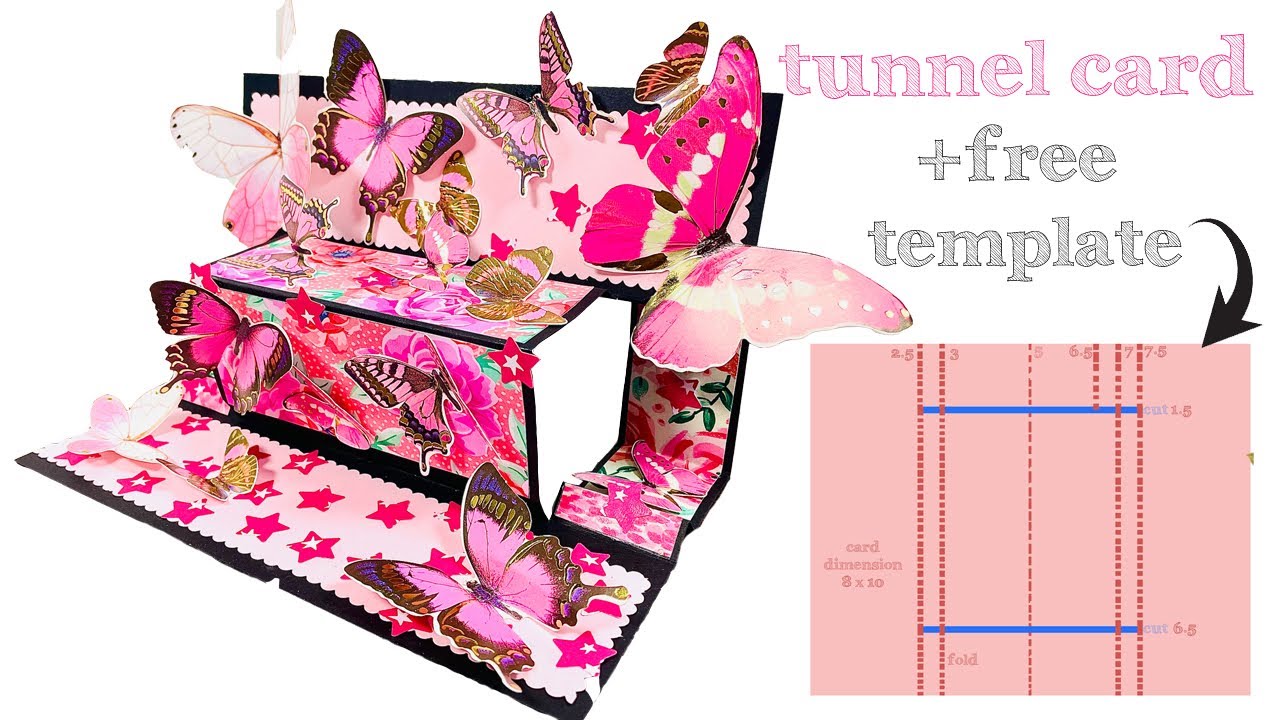 Fancy fold Thursday ep 2 HOW TO MAKE TUNNEL CARD easy card making tutorials Stampin Up for beginners