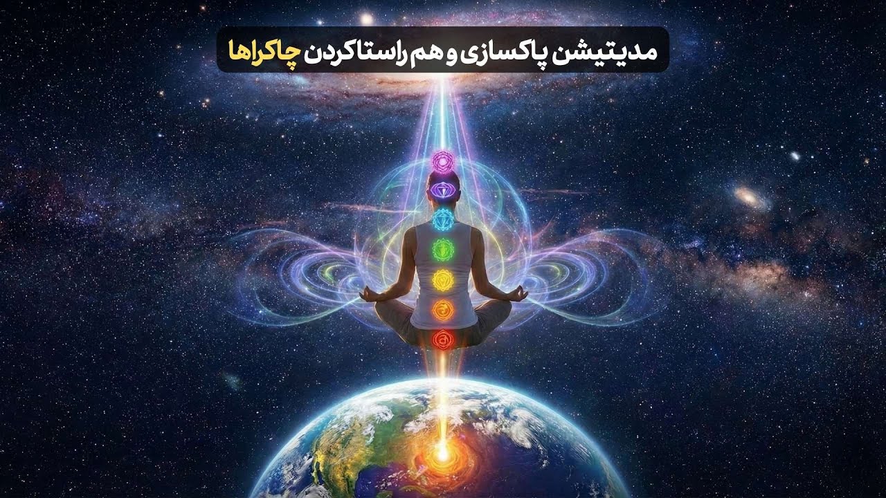 مدیتیشن پاکسازی و هم راستا کردن چاکراها