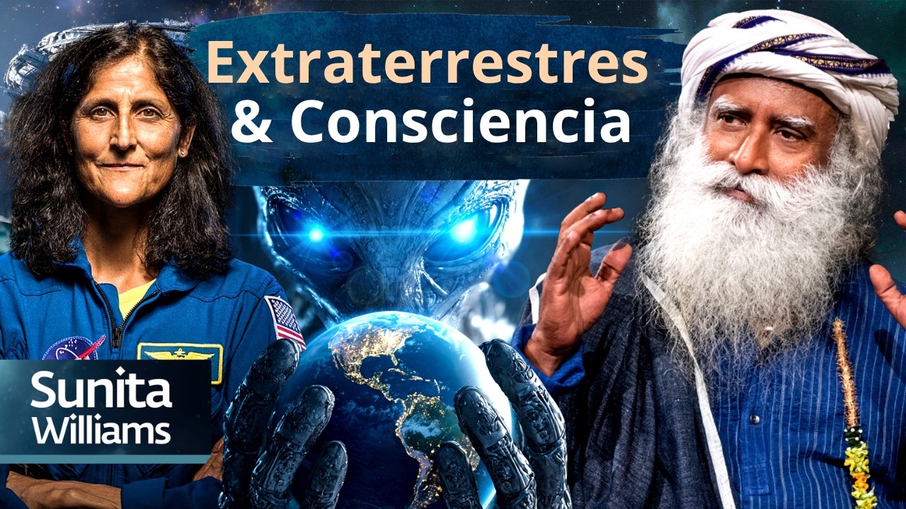 &iquest;Existen los extraterrestres? La astronauta de la NASA, Sunita Williams y Sadhguru #sadhguruespa&ntilde;ol