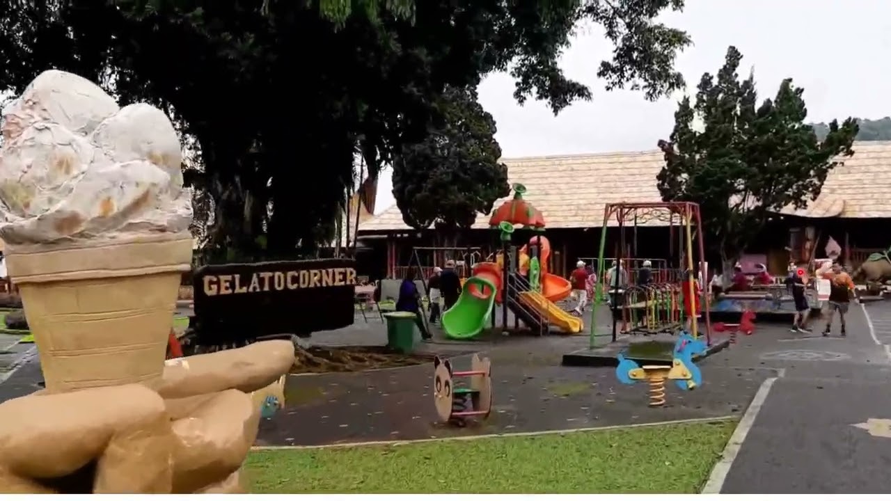 Suasana Wisata Danau Beratan