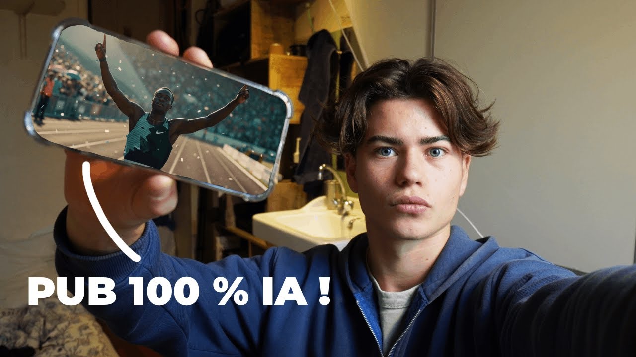 J'ai fait une pub pour Nike version IA gratuitement