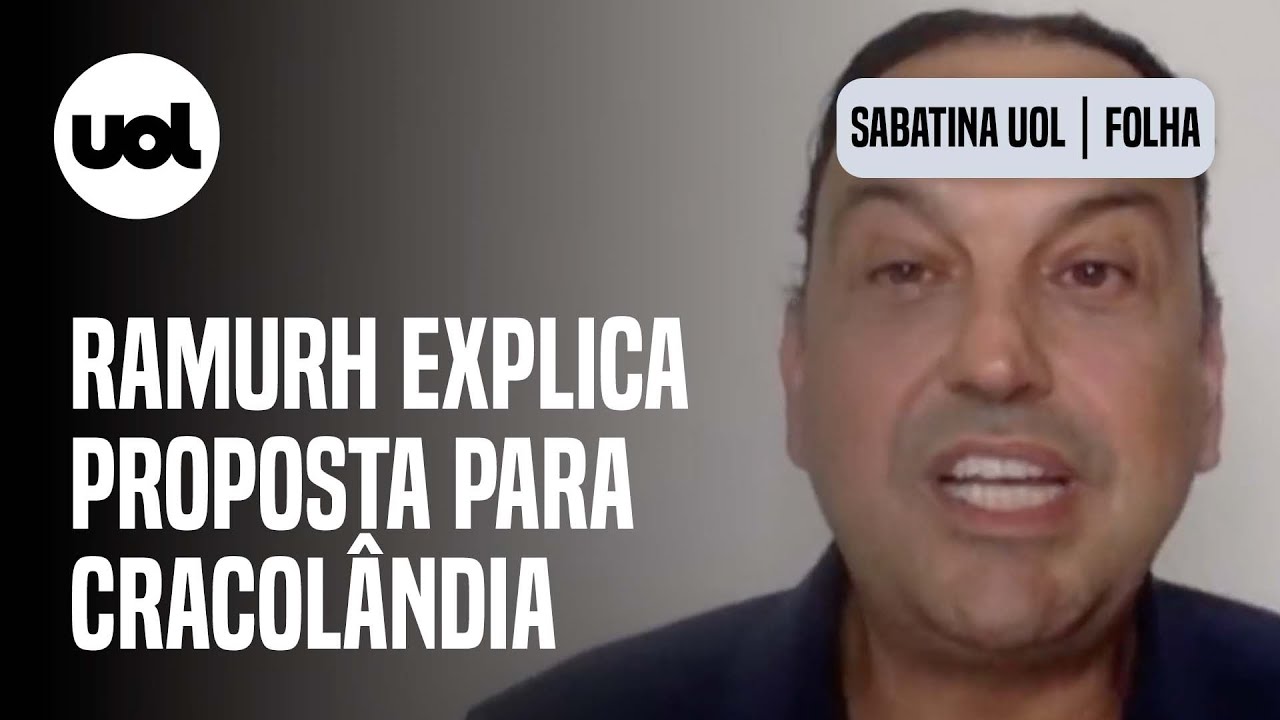 Ramuth sobre cracolândia em SP: 'Tem padre e pastor querendo aparecer demais, não é o caminho'