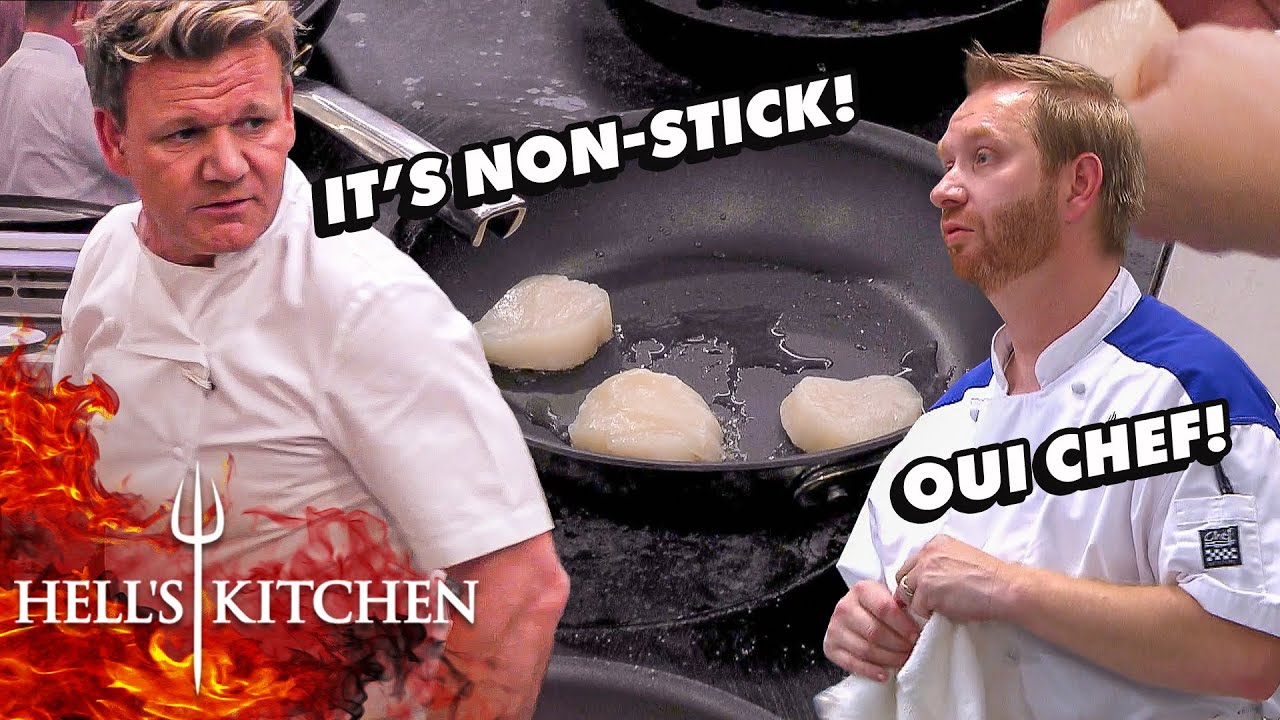 Chef Forgets He&rsquo;s Not In France | Hell's Kitchen